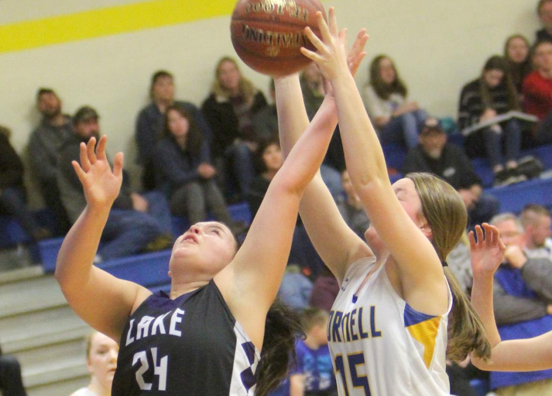 Lake Holcombe at Cornell girls basketball 1-10-19